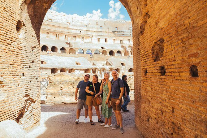 Semi-Private First Entry Colosseum Arena & Roman Forum - Finding the meeting point near the Colosseo Metro SOS sign